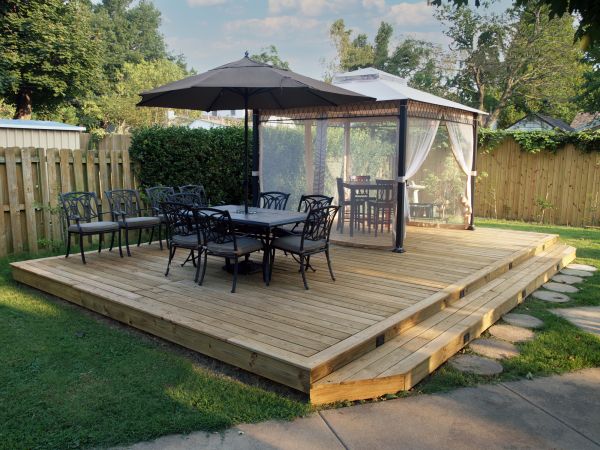Backyard Deck Installation in Yonkers