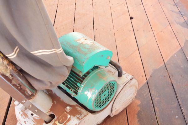 Cedar Deck Sanding in Yonkers